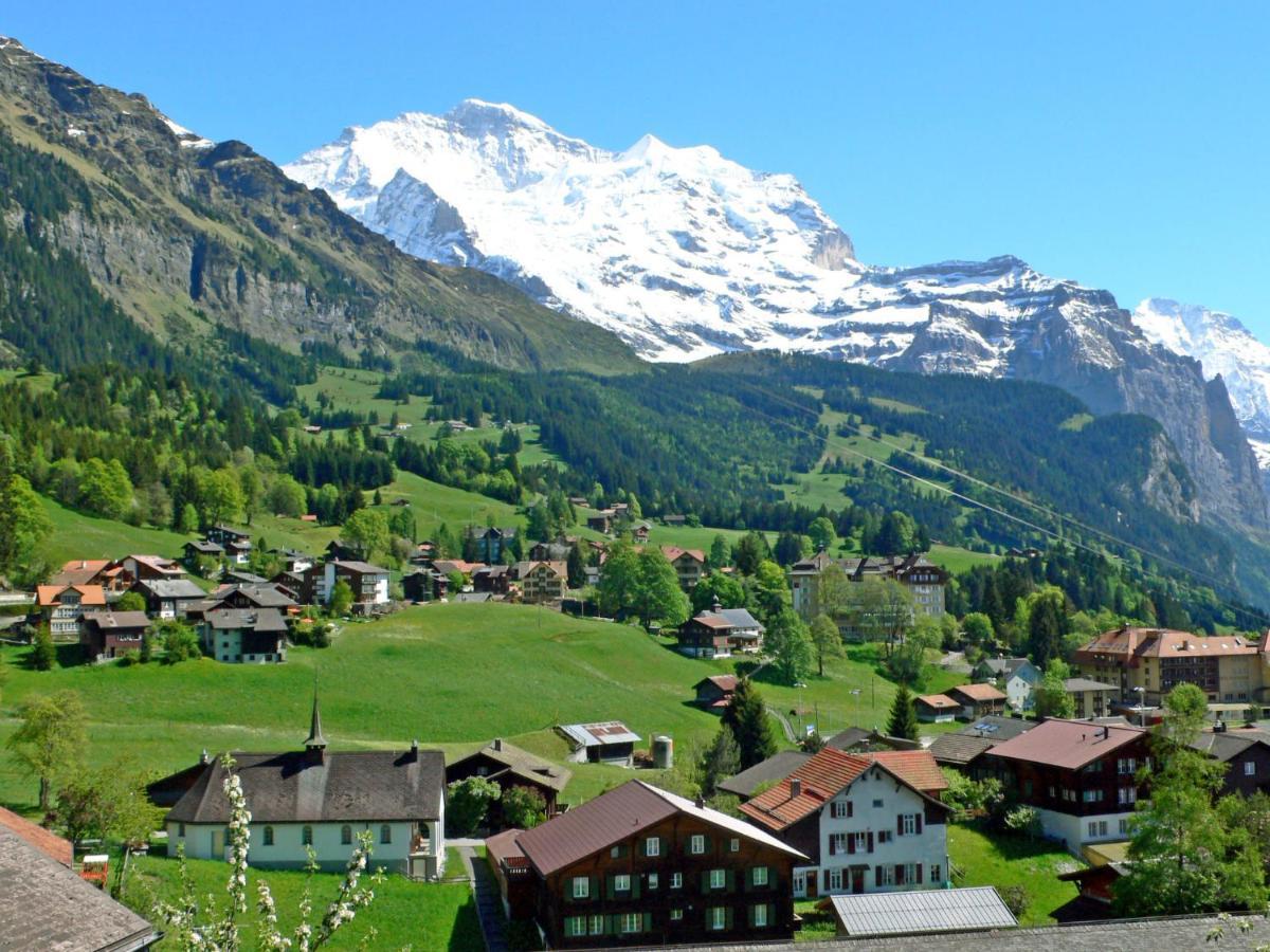 Apartment Breithorn-Residence-2 By Interhome Wengen Exterior photo